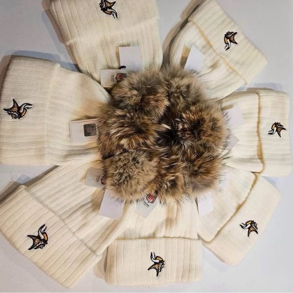 Minnesota Vikings Coyote Pom Hat